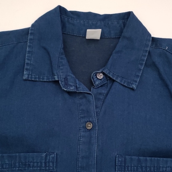 Old Navy Denim Shirt Dress - Picture 3 of 8